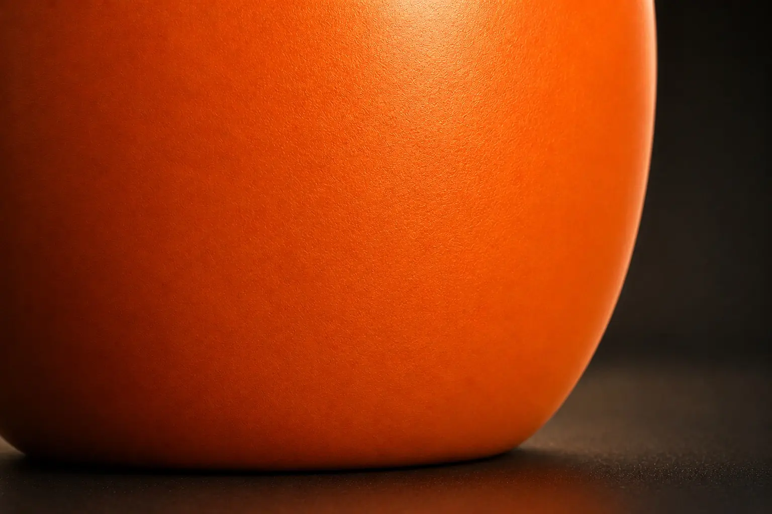 Macro close-up of WISHU-ONE's soft-touch mineral matte surface